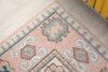 4x7 Pink Blue Handwoven Rug, Bedroom Area Rug, 4x7 Oushak Runner, Bohemian Wool Rug, Vintage Wool Rug, Antique Rug, Colorful Rug,Kitchen Rug - Görsel 8