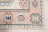 4x7 Pink Blue Handwoven Rug, Bedroom Area Rug, 4x7 Oushak Runner, Bohemian Wool Rug, Vintage Wool Rug, Antique Rug, Colorful Rug,Kitchen Rug - Görsel 6