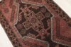 4x10 Vintage Red Brown Runner, 4x10 Handmade Rug, Oushak Runner, Bohemian Runner, Turkish Runner, Kitchen Runner, Stair Runner, Corridor Rug - Görsel 5