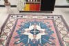 7x10 Pink Blue Turkish Rug, 7x10 Oversize Oushak Runner, Bohemian Wool Runner, Handmade Wool Rug, Floor Area Rug, Bedroom Rug, Kitchen Rug - Görsel 7
