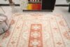 7x9 Beige Orange Turkish Rug, 7x9 Oushak Area Rug, Bedroom Handmade Rug, Bohemain Wool Rug, Vintage Rug, 7x9 Kitchen Rug, Living Room Rug - Görsel 7