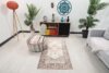 3x6 Beige Floral Turkish Rug