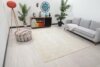 7x9 Beige Blue Orange Turkish Rug, 7x9 Oushak Area Rug, Bedroom Handmade Rug, Bohemain Wool Rug, Vintage Rug,7x9 Kitchen Rug,Living Room Rug - Görsel 3