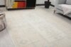 7x9 Beige Blue Orange Turkish Rug, 7x9 Oushak Area Rug, Bedroom Handmade Rug, Bohemain Wool Rug, Vintage Rug,7x9 Kitchen Rug,Living Room Rug - Görsel 4