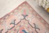 6x9 Pink Colorful Turkish Rug, 6x9 Oushak Area Rug, Vintage Handmade Rug, Boho Rug, Vintage Rug, Kitchen Rug, Living Room Rug, Antique Rug - Görsel 8