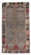 3x6 Brown Red Turkish Rug