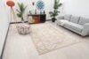 7x10 Beige Brown Turkish Rug, 7x10 Oversize Oushak Runner, Bohemian Patterned Runner, Handmade Wool Rug, Bedroom Area Rug, Living Room Rug - Görsel 3