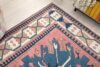 7x10 Pink Blue Turkish Rug, 7x10 Oversize Oushak Runner, Bohemian Wool Runner, Handmade Wool Rug, Floor Area Rug, Bedroom Rug, Kitchen Rug - Görsel 8