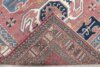 6x9 Pink Blue Turkish Rug, 6x9 Oushak Area Rug, Vintage Handmade Rug, Boho Wool Rug, Vintage Rug, Kitchen Rug, Living Room Rug, Antique Rug - Görsel 10