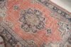 5x8 Turkish Red Blue Rug, 5x8 Handmade Area Rug, Oushak Runner, Bohemian Rug, Antique Rug, Bedroom Rug, Vintage Rug, Kitchen Livingroom Rug - Görsel 5
