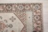 3x6 Beige Floral Turkish Rug, 3x6 Oushak Rug, 3x6 Vintage Small Rug, Corridor Runner, Kitchen Rug, 3x6 Bedroom Rug, Home Decor, Wool Rug - Görsel 6