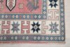 5x8 Turkish Pink Blue Rug, 5x8 Handmade Area Rug, Oushak Runner, Bohemian Rug, Antique Rug, Persian Rug, Vintage Rug, Kitchen Livingroom Rug - Görsel 5