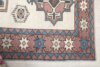 5x6 Blue Red Beige Vintage Rug, 5x6 Oushak Runner, Handwoven Rug, Handmade Rug, Living Room Rug, Turkish Wool Rug, Kitchen Rug, Neutral Rug - Görsel 6