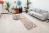 3x10 Beige Red Brown Turkish Runner, 3x10 Oushak Runner, Bohemian Runner, 3x10 Handmade Rug, Corridor Runner, Kitchen Runner, Hallway Runner - Görsel 3