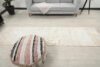 3x10 Turkish Beige Runner Rug, 3x10 Oushak Wool Runner, Bohemian Runner, Handmade Rug, Antique Runner, Vintage Rug, Kitchen Hallway Runner - Görsel 4