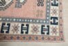 6x9  Pink Turkish Rug, 6x9 Oushak Area Rug, Bedroom Handmade Rug,Boho Rug, Dining Room Vintage Rug, Kitchen Rug, Living Room Rug,Antique Rug - Görsel 5
