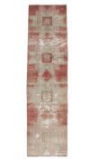 3x11 Red Muted Turkish Runner