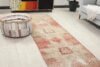 3x11 Red Muted Turkish Runner, 3x11 Oushak Runner, Boho Runner, Handmade Rug, Vintage Rug, Kitchen Soft Runner, Corridor Runner, Outdoor Rug - Görsel 4