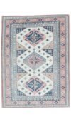 6x8 Pink Blue Turkish Rug