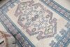 5x7 Beige Pink Blue Turkish Rug, 5x7 Handmade Oushak Runner, Bohemian Rug, Handmade Wool Rug, Antique Wool Area Rug, Vintage Rug,Kitchen Rug - Görsel 5