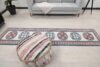 2x10 Turkish Beige Blue Red Runner, 2x10 Oushak Runner, Bohemian Runner, 2x10 Handmade Rug, Vintage Corridor Runner, Kitchen Hallway Runner - Görsel 9