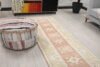 3x9 Pink Yellow Vintage Rug, 3x9 Oushak Runner, Bohemian Wool Runner, Handmade Rug, Antique Rug, Vintage Rug, Kitchen Runner, Hallway Runner - Görsel 4