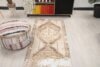 3x11 Beige Brown Faded Runner, 3x11 Oushak Runner, Bohemian Runner, Turkish Runner, Vintage Rug, Kitchen Runner, Distressed Runner,Muted Rug - Görsel 7