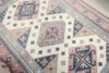6x8 Pink Blue Turkish Rug, 6x8 Oushak Area Rug, Handmade Wool Rug, 6x8 Oversized Rug, Patterned Vintage Rug, Kitchen Rug, Living Room Rug - Görsel 4