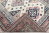 6x8 Pink Blue Turkish Rug, 6x8 Oushak Area Rug, Handmade Wool Rug, 6x8 Oversized Rug, Patterned Vintage Rug, Kitchen Rug, Living Room Rug - Görsel 10