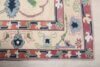 5x7 Beige Pink Blue Turkish Rug, 5x7 Oushak Wool Rug, Handmade Rug, 5x7 Large Area Rug, Patterned Vintage Rug, Kitchen Rug, Living Room Rug - Görsel 6
