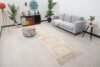 3x12 Turkish Beige Runner, 3x12 Oushak Runner, 3x12 Bohemian Runner, Handmade Rug, Soft Neutral Runner, Vintage Faded Rug, Distressed Rug - Görsel 3