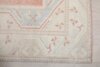 5x8 Turkish Beige Pink Blue Rug, 5x8 Handmade Area Rug, 5x8 Oushak Runner, Bohemian Rug, Antique Rug, Vintage Rug, Kitchen Livingroom Rug - Görsel 6