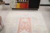 5x8 Turkish Beige Pink Blue Rug, 5x8 Handmade Area Rug, 5x8 Oushak Runner, Bohemian Rug, Antique Rug, Vintage Rug, Kitchen Livingroom Rug - Görsel 7