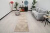 3x13 Beige Brown Oushak Runner, 3x13 Turkish Runner, 3x13 Bohemian Runner, Kitchen Handmade Rug, Vintage Runner, Patterned Runner, Faded Rug - Görsel 2