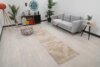 3x13 Beige Brown Oushak Runner, 3x13 Turkish Runner, 3x13 Bohemian Runner, Kitchen Handmade Rug, Vintage Runner, Patterned Runner, Faded Rug - Görsel 3