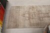 3x13 Beige Brown Oushak Runner, 3x13 Turkish Runner, 3x13 Bohemian Runner, Kitchen Handmade Rug, Vintage Runner, Patterned Runner, Faded Rug - Görsel 9