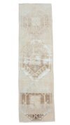 2x8 Vintage Beige Brown Runner