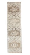 3x11 Vintage Beige Brown Runner