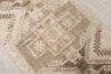3x11 Vintage Beige Brown Runner, 3x11 Oushak Runner, Bohemian Runner, Turkish Runner, Wool Rug, Kitchen Runner, Distressed Runner,Muted Rug - Görsel 6