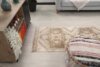 3x11 Vintage Beige Brown Runner, 3x11 Oushak Runner, Bohemian Runner, Turkish Runner, Wool Rug, Kitchen Runner, Distressed Runner,Muted Rug - Görsel 9