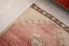 3x10 Red Beige Turkish Runner, 3x10 Oushak Runner, Turkish Bohemian Runner, Handmade Rug,Antique Wool Rug, Kitchen Runner, Hallway Runner - Görsel 8
