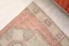 3x13 Red Beige Turkish Runner, 3x13 Oushak Runner, 3x13 Bohemian Runner, Handwoven Rug, Vintage Wool Runner, Hallway Wool Runner, Faded Rug - Görsel 8