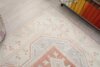 5x8 Turkish Beige Pink Blue Rug, 5x8 Handmade Area Rug, 5x8 Oushak Runner, Bohemian Rug, Antique Rug, Vintage Rug, Kitchen Livingroom Rug - Görsel 8