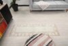 2x5 Beige Brown Turkish Rug, 2x5 Decorative Rug, 2x5 Oushak Wool Rug, Small Soft Rug, Vintage Rug, Neutral Wool Rug, Decorative Small Rug - Görsel 9