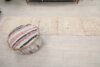 3x11 Beige Brown Muted Runner, 3x11 Oushak Runner, Bohemian Runner, Turkish Runner, Vintage Rug, Kitchen Runner, Neutral Runner, Faded Rug - Görsel 9