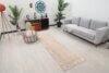 3x10 Pink Beige Turkish Runner, 3x10 Oushak Runner, Bohemian Runner, 3x10 Handmade Rug, Corridor Runner, Kitchen Wool Runner, Hallway Runner - Görsel 3