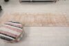 3x10 Pink Beige Turkish Runner, 3x10 Oushak Runner, Bohemian Runner, 3x10 Handmade Rug, Corridor Runner, Kitchen Wool Runner, Hallway Runner - Görsel 9