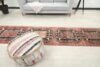 3x12 Red Brown Vintage Runner, 3x12 Oushak Runner, Hallway Boho  Runner, Turkish Handmade Rug, Antique Rug, Distressed Rug,Kitchen Runner - Görsel 9