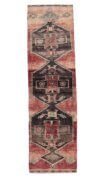 3x12 Red Black Vintage Runner
